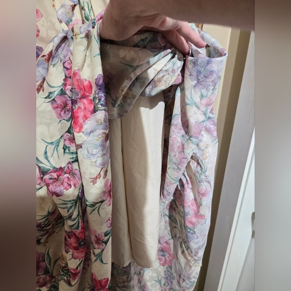 Baltic Born Floral Maxi Dress - Pink and White - Picture 9 of 12